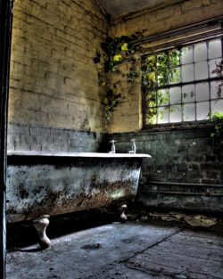 'Bath' Limited Edition Metal print
