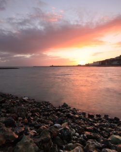 'Fire over water' fine art Giclee print