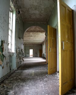 yellow Doors Giclee print