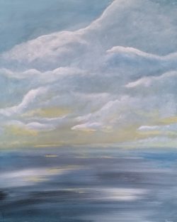 'Yellow skies' Original Acrylic painting