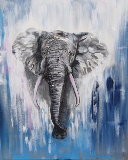 'Emerging' Hand finished Giclee print of original painting