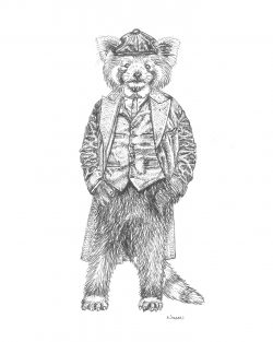 'Peaky Panda' Giclee print