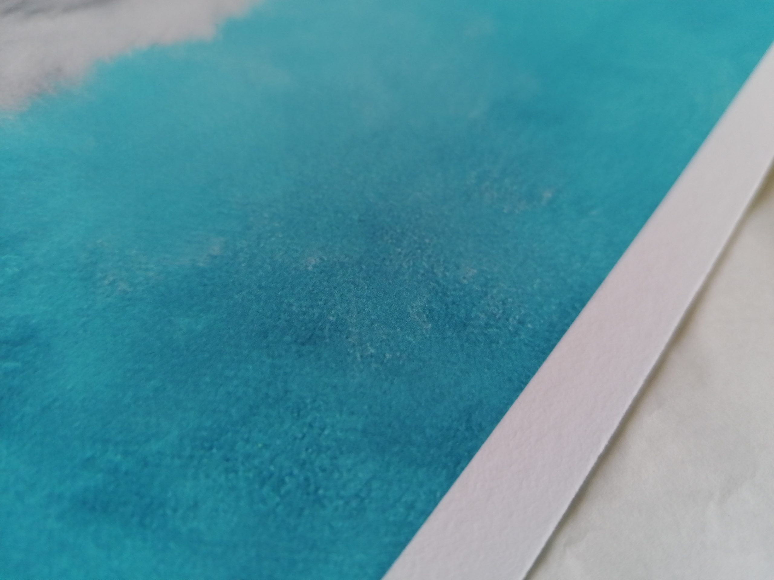 Polar Bear hand finished Giclee print - Image 3