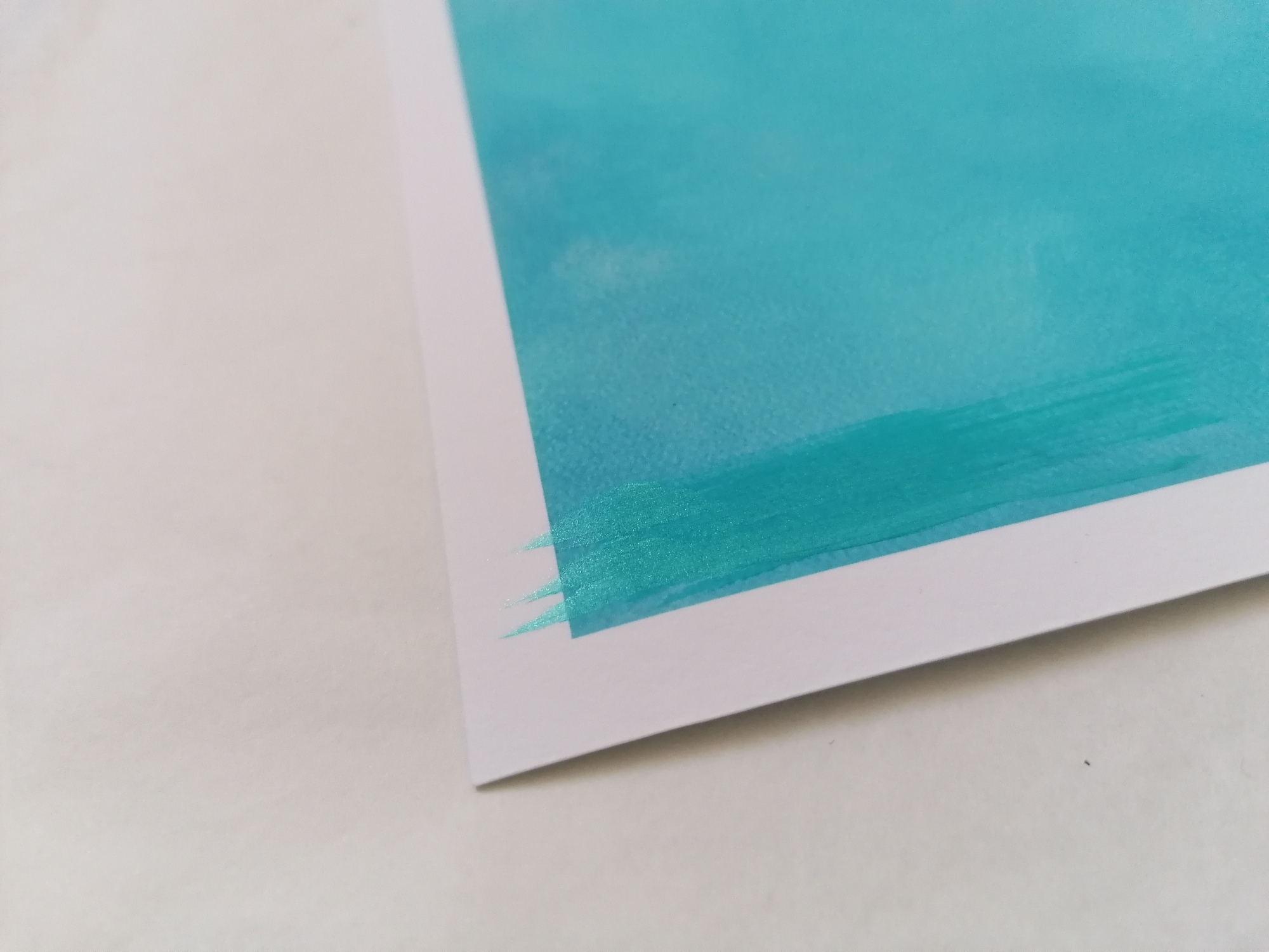 Polar Bear hand finished Giclee print - Image 6