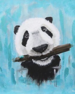 Original Acrylic painting on stretched canvas