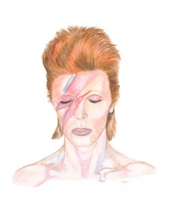 David  Bowie Giclee print