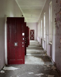 Red Doors Giclee print