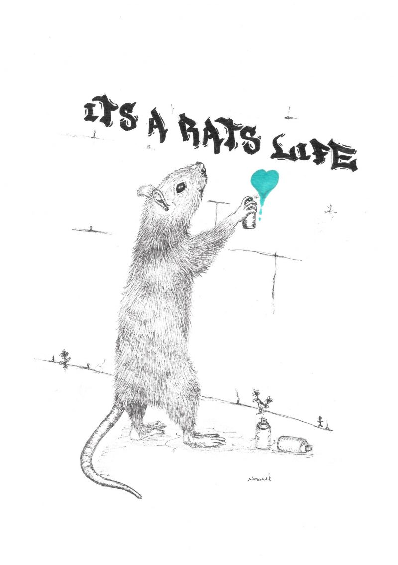 It's a rats life Giclee print