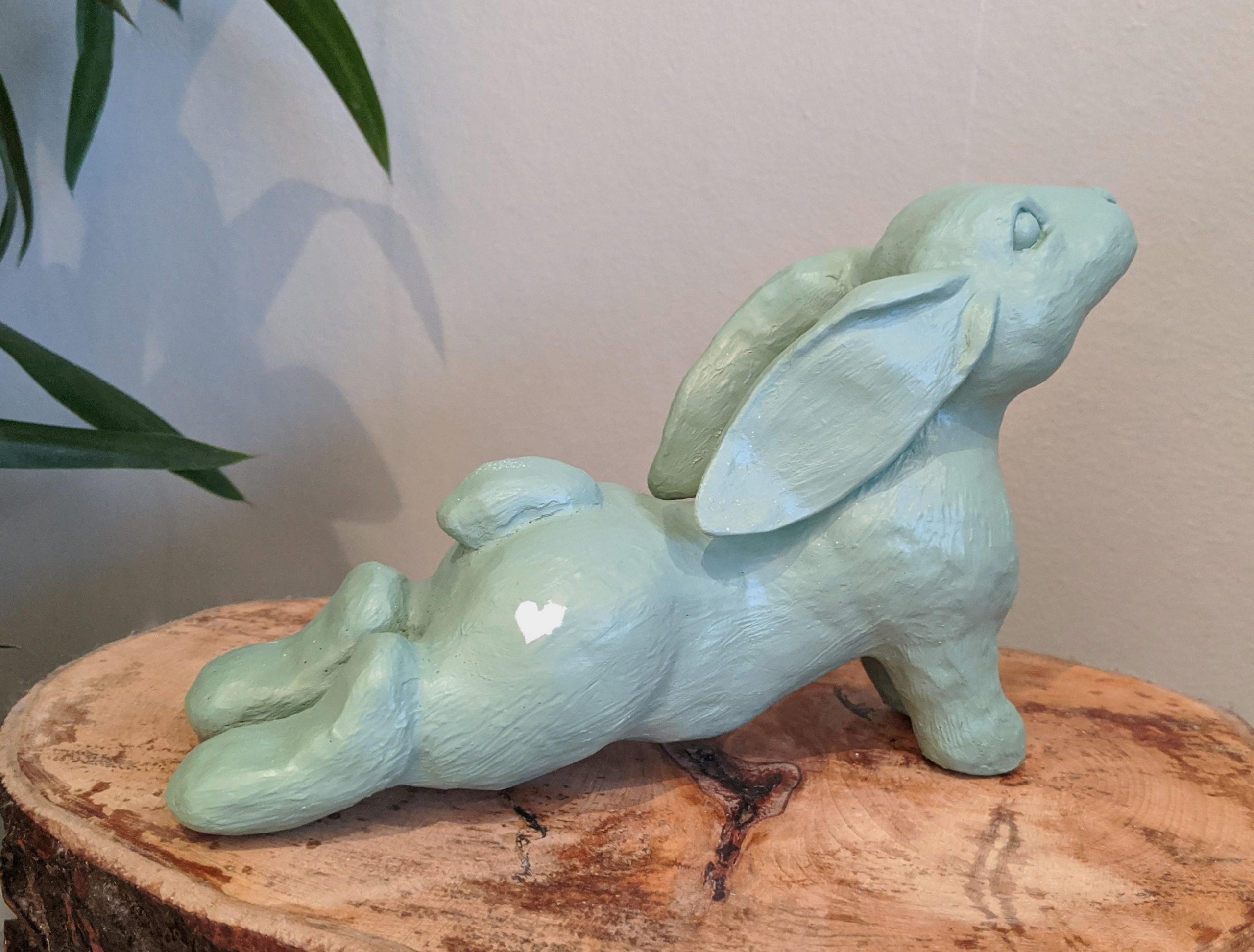 Yoga Bunny Sculpture - Image 5