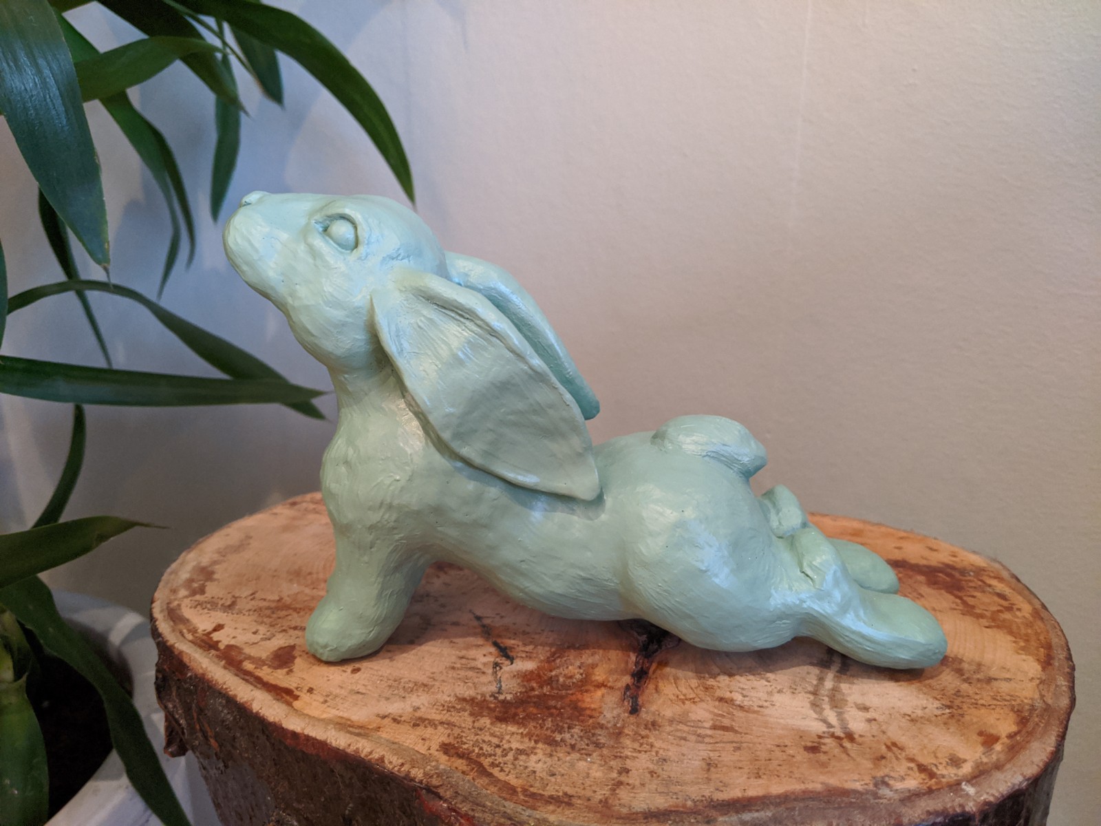 Yoga Bunny Sculpture - Image 2