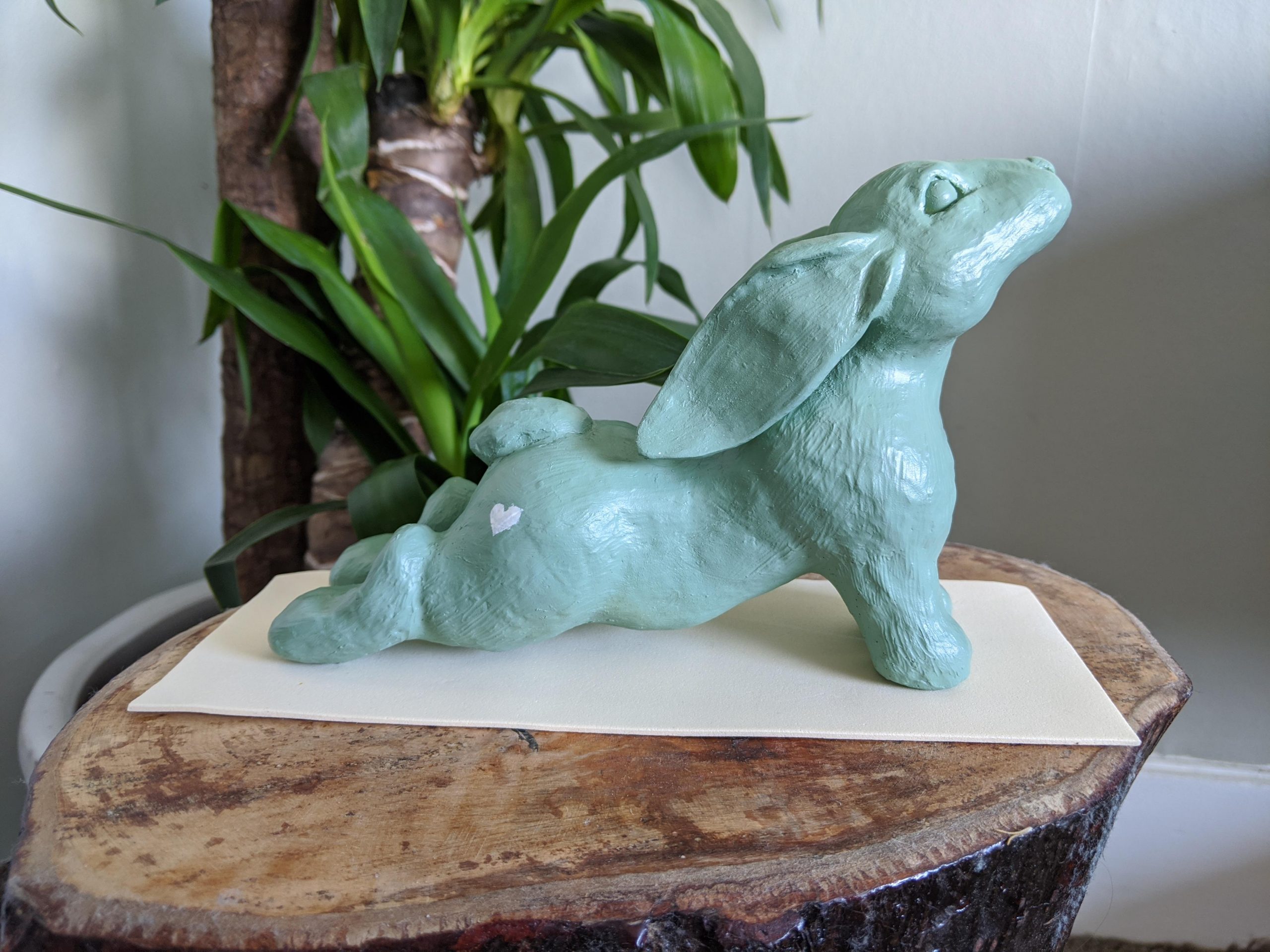 Yoga Bunny Sculpture