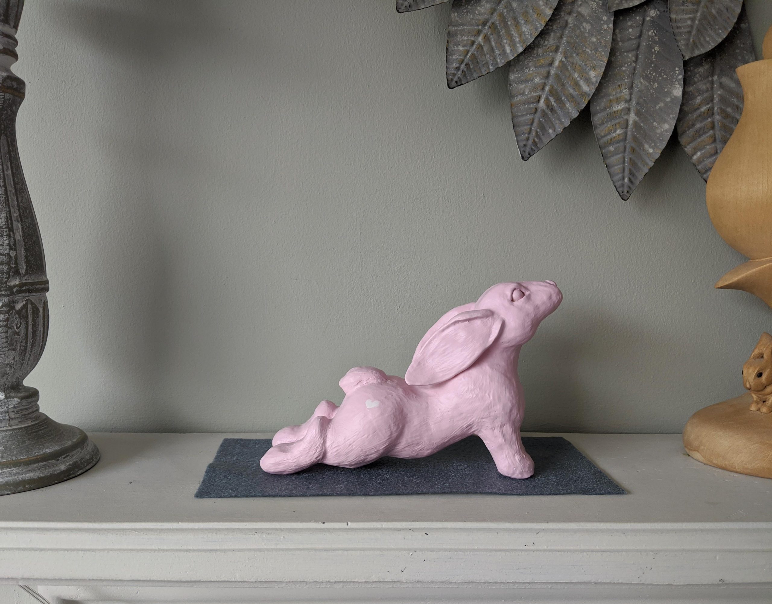 Yoga Bunny Sculpture - Image 6
