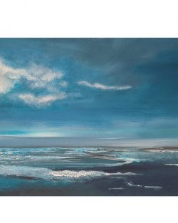 'Green skies' Original painting