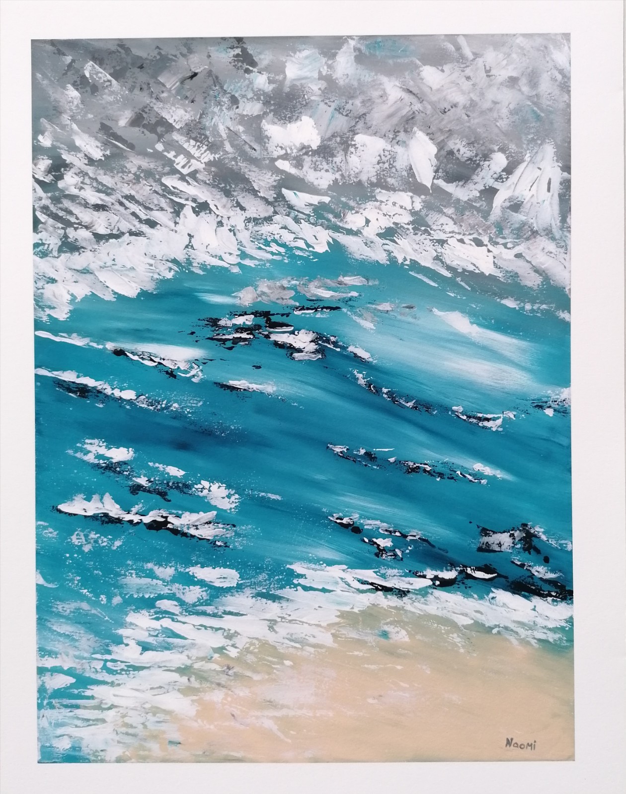 'Serene' Seascape Giclee print - Image 2