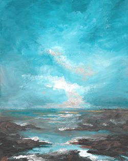 Turquoise skies 2 Giclee print