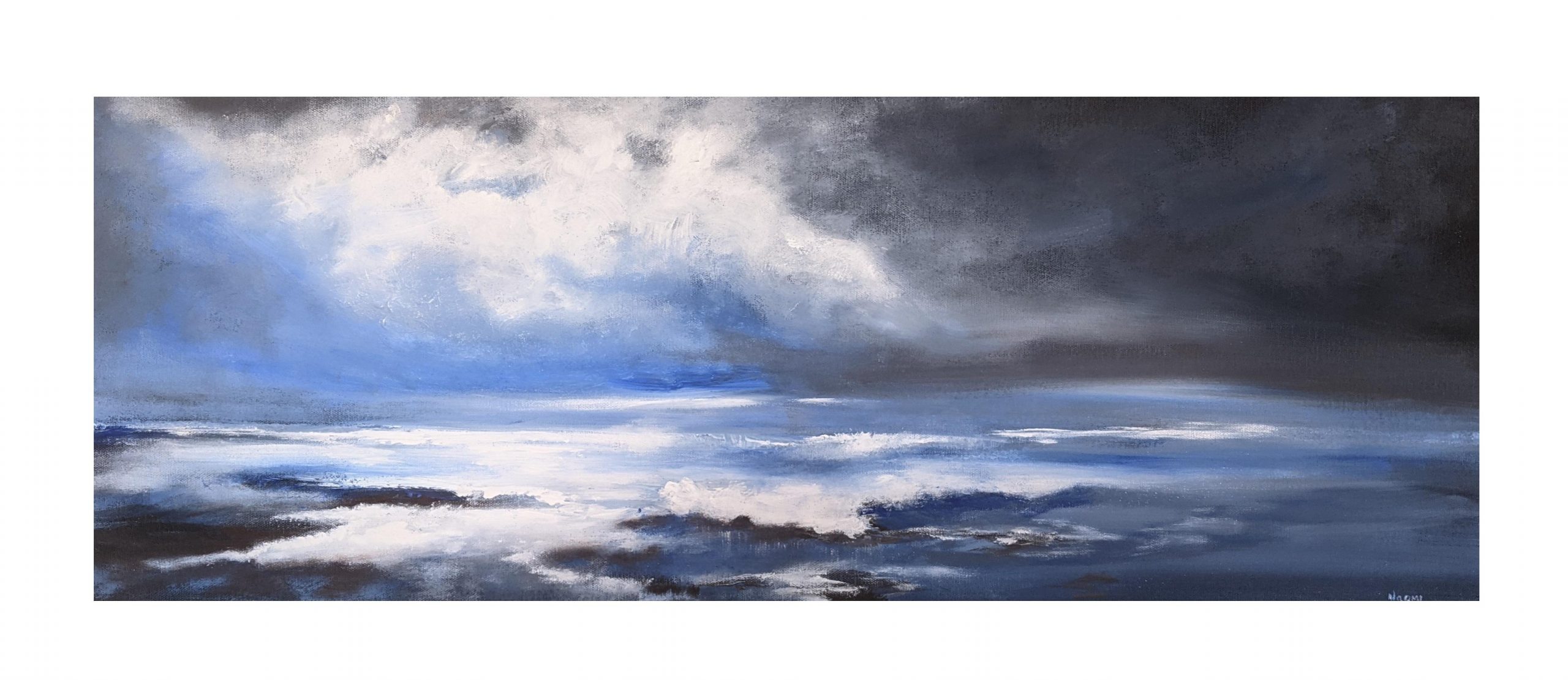 'December Sea' Original painting