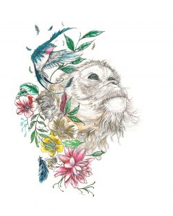 'The Wild ones I' Giclee print