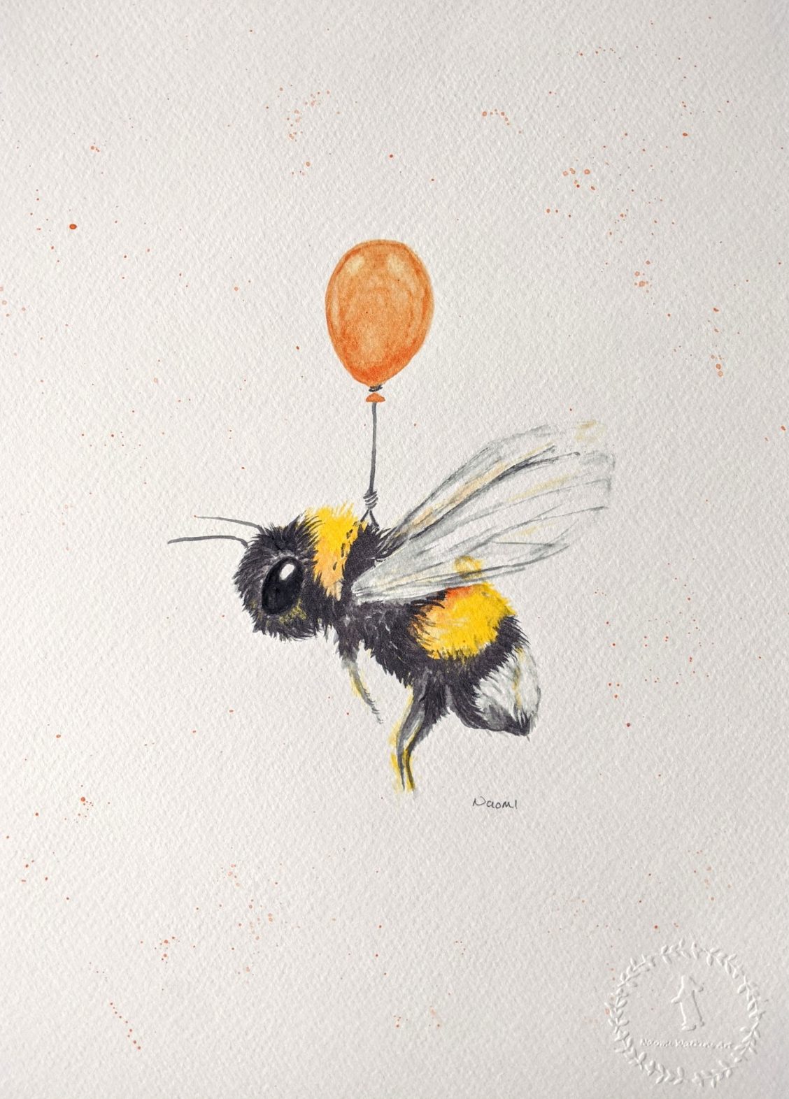 Bee with Balloon - Image 3