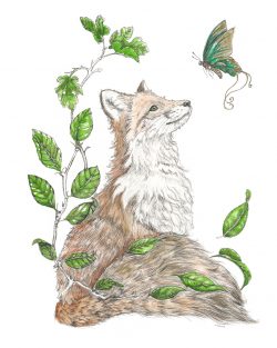 'The Wild ones IV' hand finished Giclee print