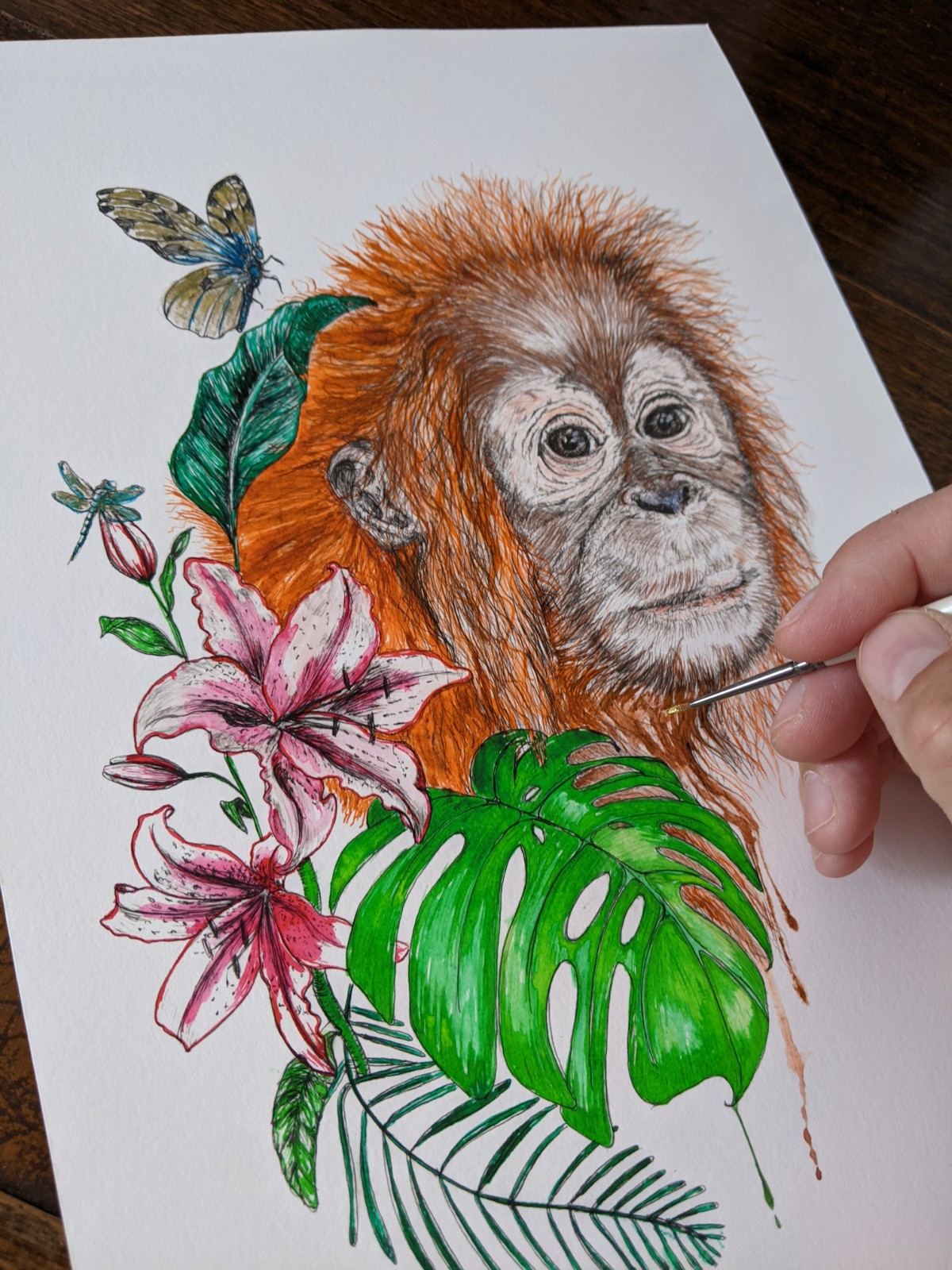 'The Wild ones III' Giclee print - Image 2