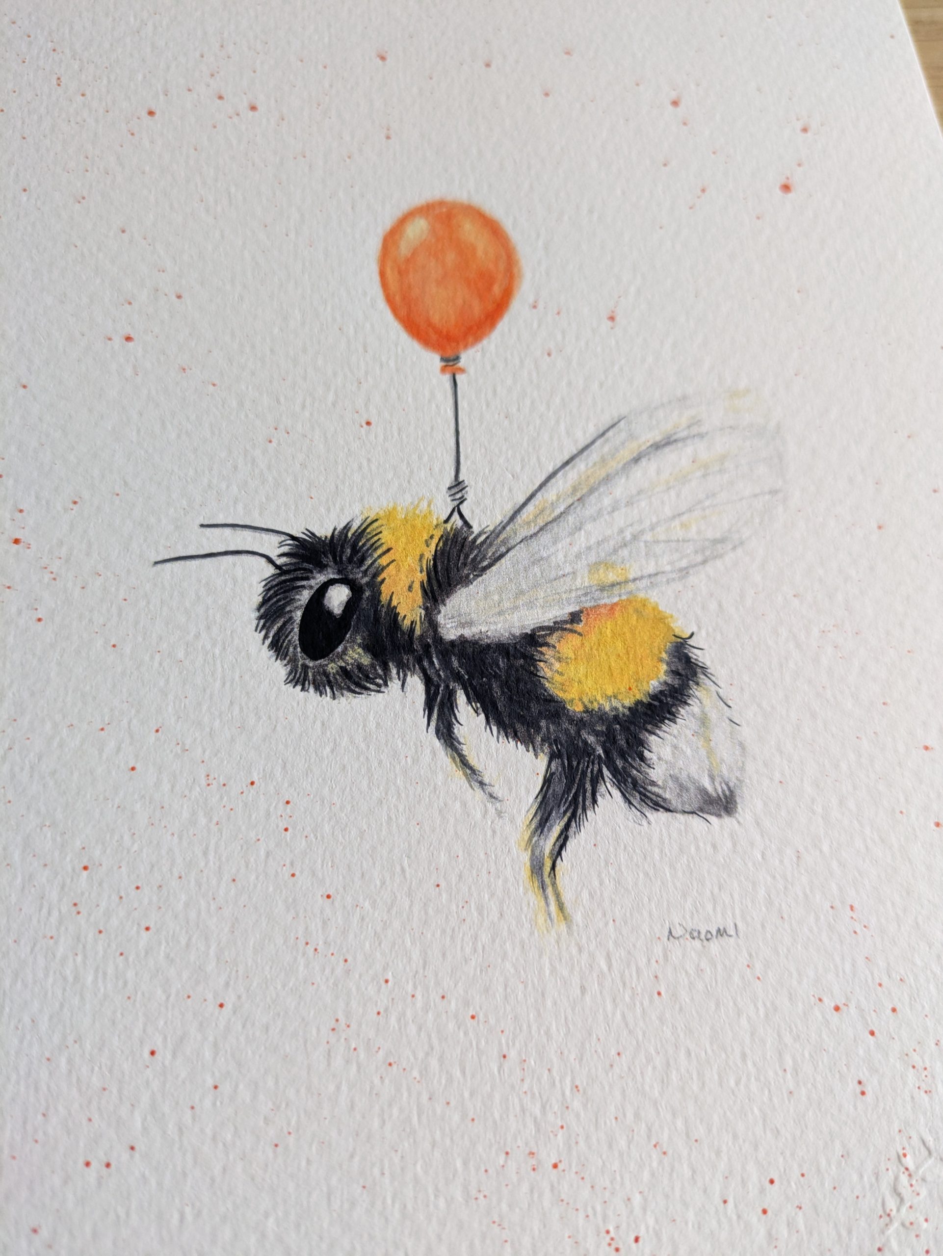 Bee with Balloon - Image 2