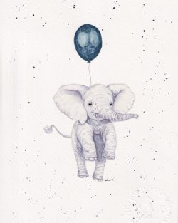 Elephant with Balloon